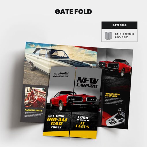 PrintMagic Provides Gate Fold Brochure Printing