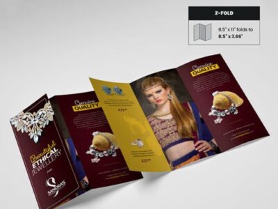 Print Z-Fold Brochures From PrintMagic