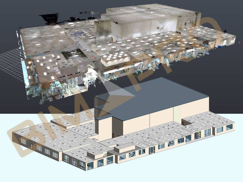 Point Cloud Scan to BIM Services - BIMPRO LLC