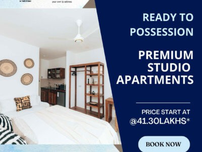 Fully Furnished Studio apartments in Winsten Park - Greater Noida