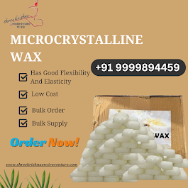 Microcrystalline Wax Properties, MSDS & Bulk Supply - Premium Quality from Shree Krishna