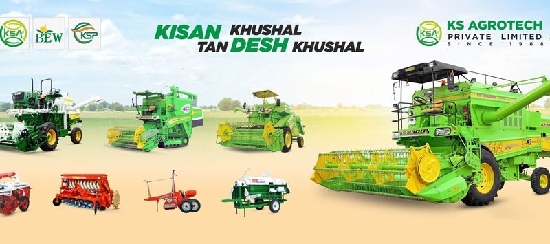 KSA 8500 4WD Combine Harvester