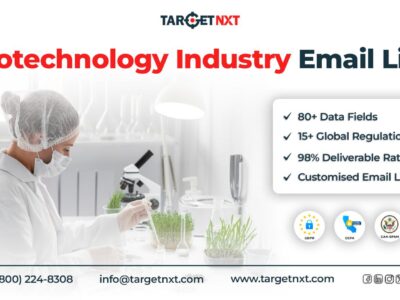An Innovative Solutions for Your B2B Campaigning—Our Biotechnology Industry Email List!