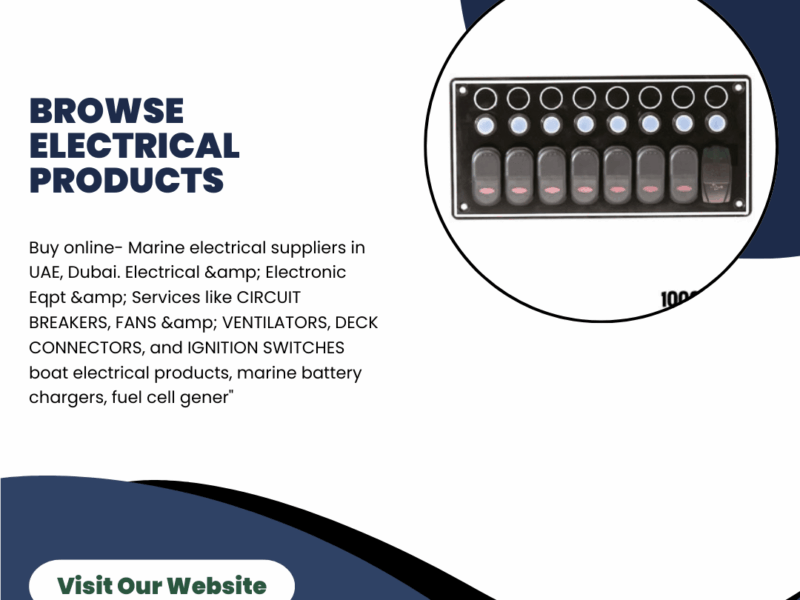 Marine Electrical suppliers in UAE