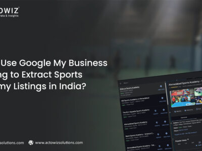 Google My Business Scraping for Sports Academies in India