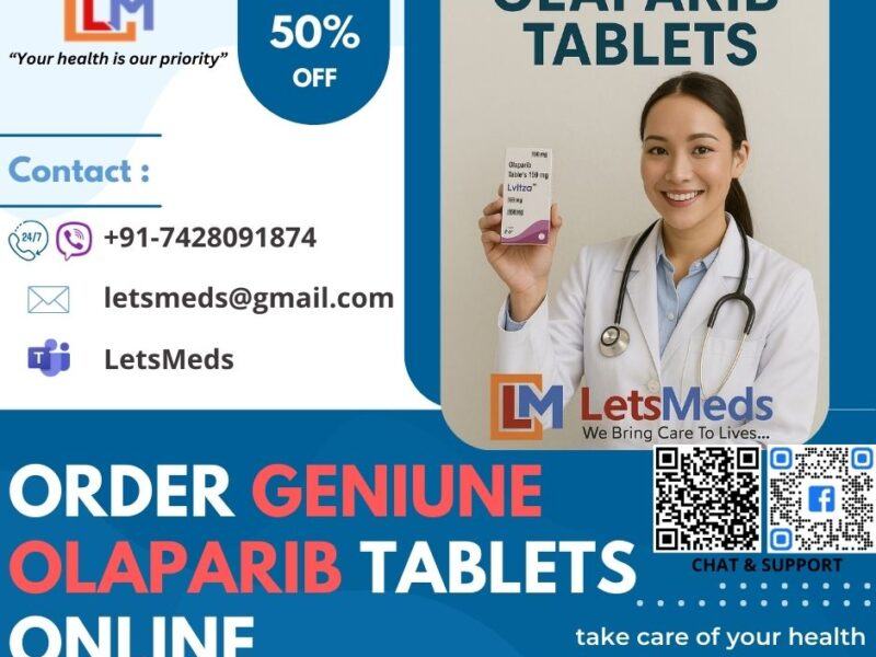 Buy Olaparib at a reasonable price only at LetsMeds