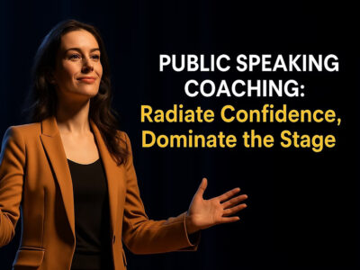 Public Speaking Coaching: Dominate the Stage, Radiate Confidence