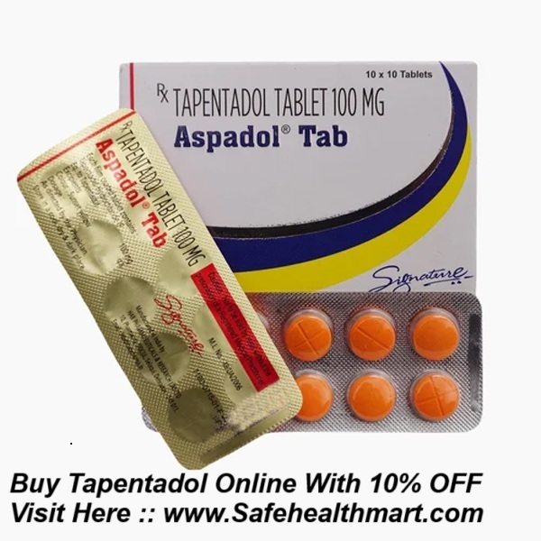 Buy Cheap Tapentadol (Aspadol) 100mg Tablet Online - Next Day Delivery - Safehealthmart