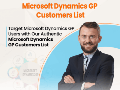 Target Microsoft Dynamics GP Users with Our Authentic Microsoft Dynamics GP Customers List