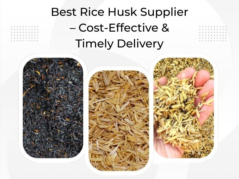 Best Rice Husk Supplier – Cost-Effective & Timely Delivery