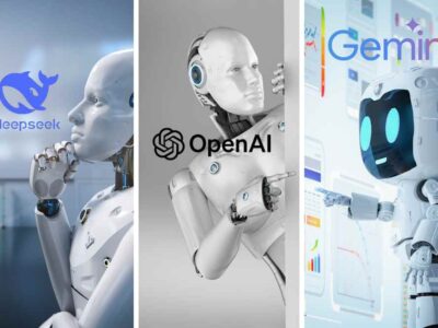 DeepSeek vs OpenAI vs Gemini: The Battle of AI Models
