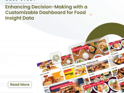 Customizable Dashboard for Food Insight Data for Decision-Making