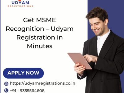 Get MSME Recognition – Udyam Registration in Minutes