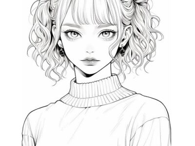 Girl Coloring Pages