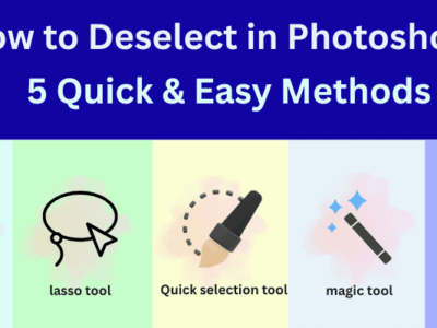 🖱️ How to Deselect in Photoshop (Quick Shortcuts & Tips!)