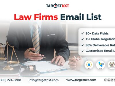 Conquer The Legal Industry by Utilizing Law Firms Email List Built by TargetNXT!