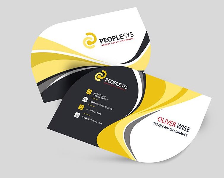 Print Custom Leaf Shaped Business Cards From PrintMagic