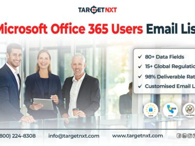 Get 360 degree Prospects Insights with Our Microsoft Office 365 Users Email List!