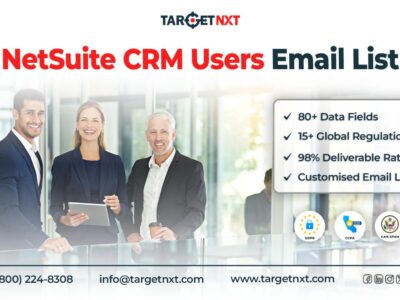 The Success of Your Technology Business Depends On Our NetSuite CRM Users Email List!