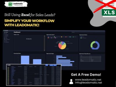 Still Using Excel for Sales Leads? Simplify Your Workflow with Leadomatic!
