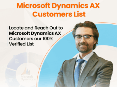 Locate and Reach Out to Microsoft Dynamics AX Users Customers with our 100% Verified List