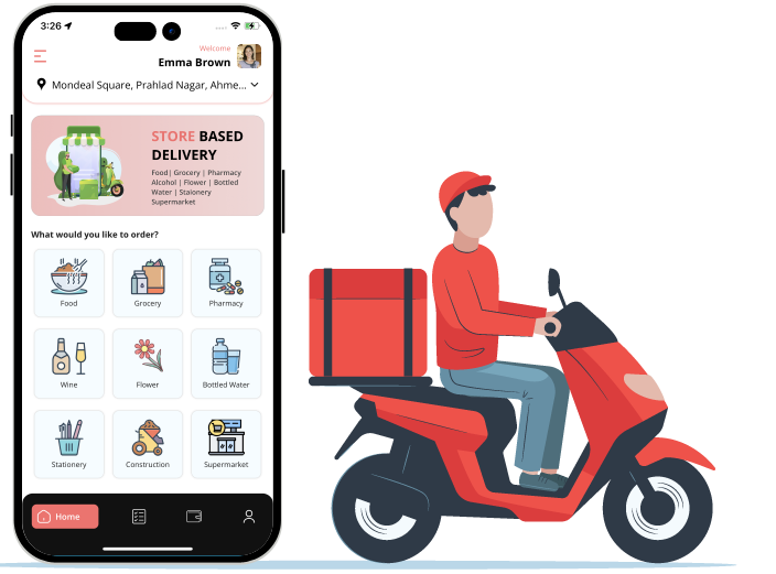 Postmates Clone