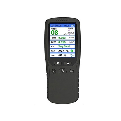0003746 handheld air quality monitor pm25hchotvoctemperaturehumidity 415