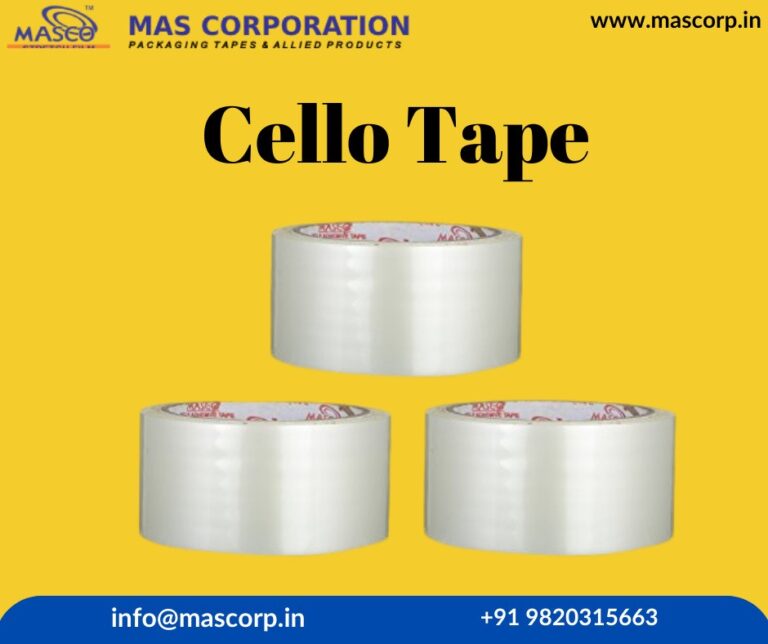 Cello Tape Manufacturer Mas Corporation 768x644