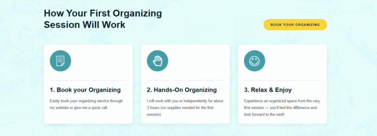 organize session with coherence from chaos 768x278