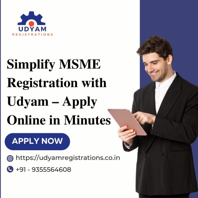 Hassle Free Udyam Registration – Boost Your MSME Status 1 768x768