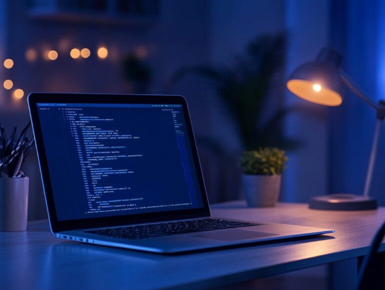 night coding workspace 768x578