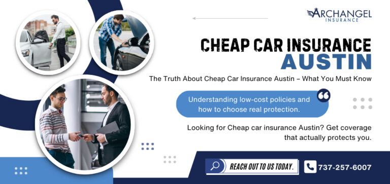 Cheap car insurance Austin 768x363