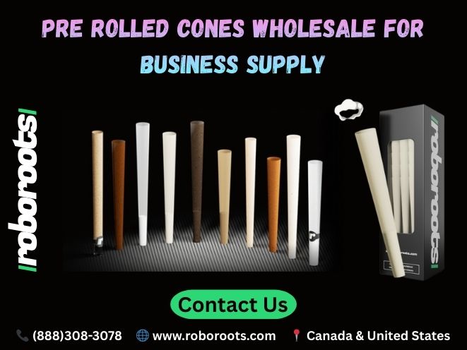 Pre Rolled Cones Wholesale for Business Supply