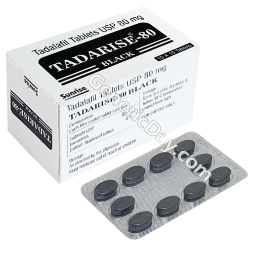 Tadarise Black 80 Mg