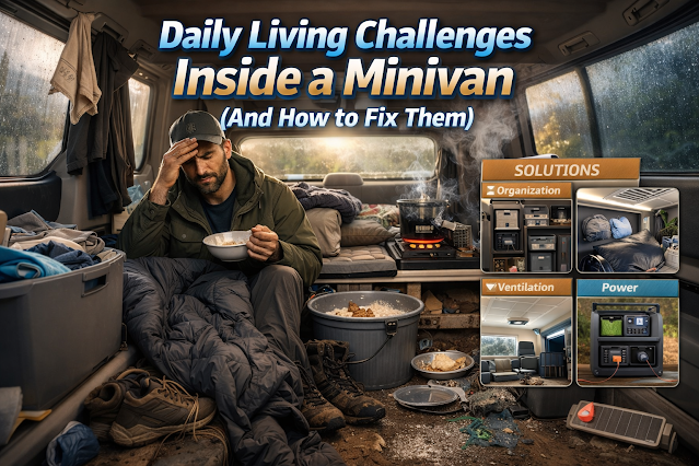 Daily Living Challenges Inside a Minivan