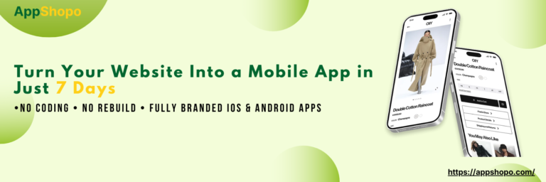 Turn Your Website Into a Mobile App in Just 7 Days 1 768x256