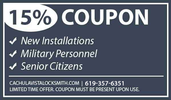 locksmith discount coupon cachulavista